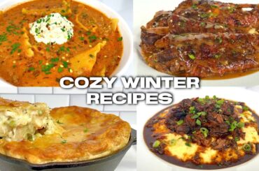 WINTER RECIPES TO WARM YOU UP!