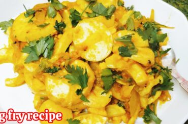 Eggs Masala Fry | Egg Pepper Masala | Spicy Egg Roast | Egg Recipe
