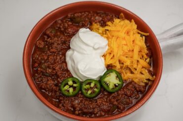 Quick and Easy Chili Recipe | No Bean Chili Recipe