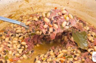 Southern Black Eyed Peas | Traditional Recipe for Good Luck