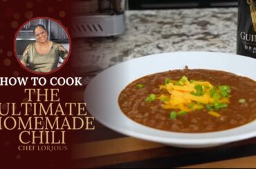The Ultimate Homemade Chili