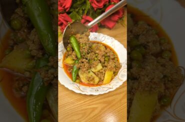 Matar Keema Recipe #shorts #ytshorts #matarkeemarecipe