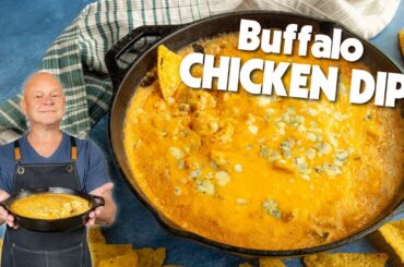 Best Buffalo Chicken Dip (Extra Creamy + Spicy!)
