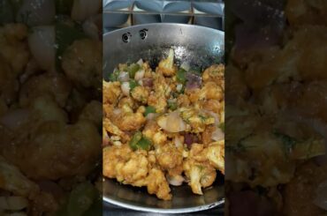 gobi chili recipe - how to make Gobi chilli step by step process #shorts @theflavourofodisha13