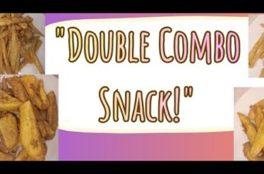 "Flour-Coated French Fries & Hot Pepper Plantains | MUST TRY Recipe!"