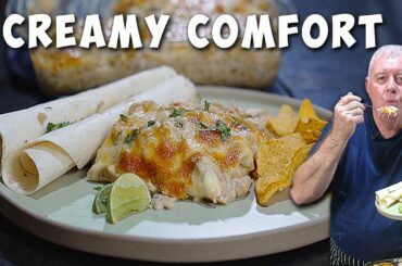 This EASY White Bean Chicken Chili Is Ridiculously Creamy!!