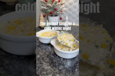 MEXICAN STREET CORN WHITE CHICKEN CHILI | EASY WHITE CHICKEN CHILI RECIPE