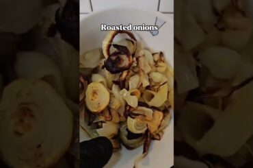 Rosted yam and pepper onion recipes