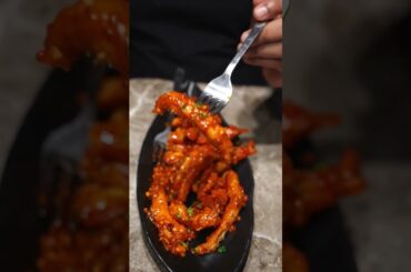 "Spicy Indo-Chinese Dragon Chicken with Chili-Garlic Glaze" #delectablebuds #food #foodphotography