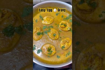 Easy Egg Masala | Egg Masala Gravy Recipe | Egg Recipes | Anda Masala | Egg Fry Masala Recipe #viral