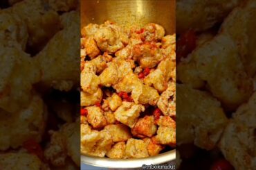 resep tahu cabai garam #shorts