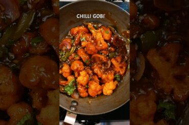 Chilli Gobi Recipe  #chilligobi #shorts