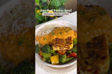 Ep: 22 /50 Healthy Bowls | High Protein & Low Calorie | Peri Peri Paneer Bowl