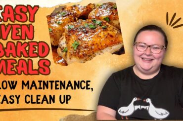 Delicious Oven Baked Classics || Low Maintenance, No Mess, Easy Clean-Up Recipes