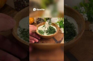 Dill & Pepper White Sauce  A Flavor Explosion!