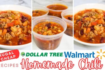FRUGAL CHILI RECIPE | $2.60 A SERVING | COOKING ON A BUDGET  HOW TO COOK CHILI