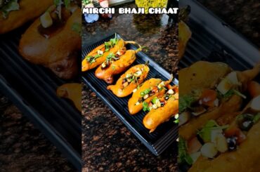 Viral mirchi bhaji chaat recipe | #mirchibhaji | #shorts | #southindianfood | #recipe | #chaat |