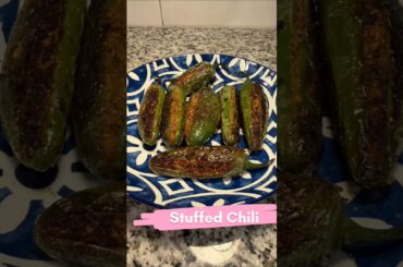 Stuffed Chili || Bharwa Mirchi || Shashwati's Recipes
