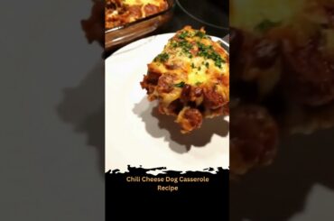 Chili Cheese Dog Casserole