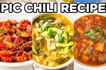 EPIC Chili Recipes You’ll Crave All Season