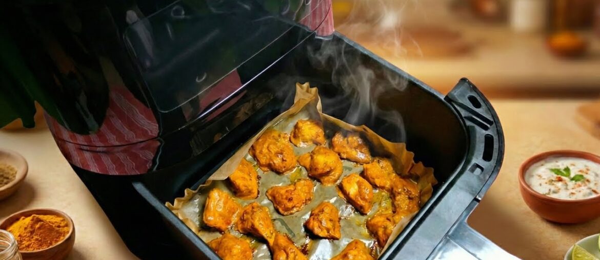 Crispy Air Fryer Chicken Pakora Recipe!