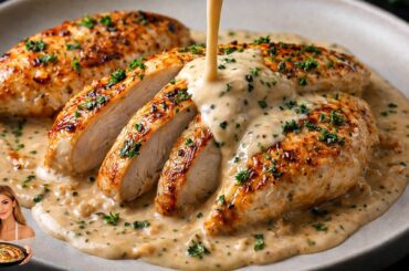 This Is Pure Creamy Comfort! 😍 One-Skillet Creamy Chicken Hits the Spot