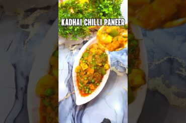 Kadhai Chilli Paneer Recipe |#shorts #cooking #kadhaipaneer #sgbitekitchen #food #recipe