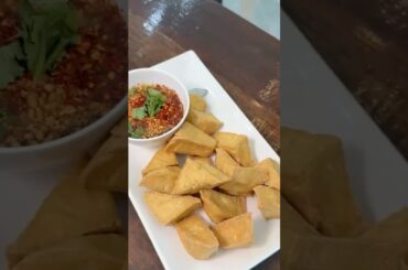 Crispy tofu meets chili magic #shorts #food #tips