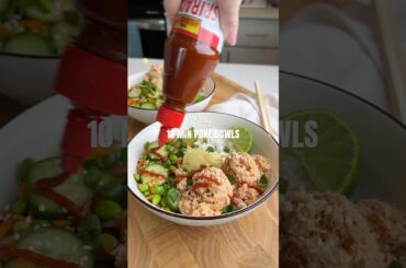 Easy 10 minute poke bowls
