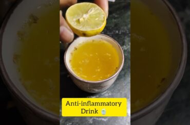 Anti-inflammatory drink #hindishorts #dailyhabits #detoxdrink #dailyroutine