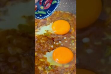 Egg Onion Pepper Fry Curry | Quick and Delicious Dinner Recipe #shorts #asmr