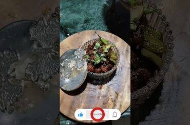 soya chilli recipe 😋 How to make soya chilli #food #shorts