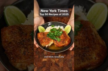 Cooking Every Recipe on the NYT Top 50 List of 2025 | Crispy Chicken with Lime Butter #recipe