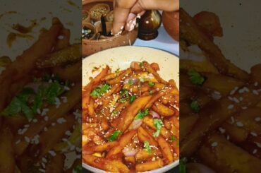 Chilli Potato Recipe #shorts #recipe #chinesefood #food #trending #viral #cooking