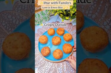 Crispy &Cheesy potato ball Iftar Snack #recipe#shortsvideo #food #foodie#shorts#easy #youtubeshorts