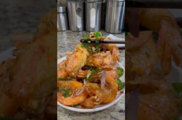Crispy salt and pepper shrimp