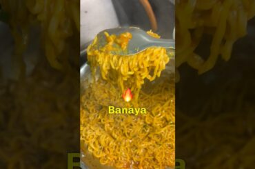 50 Rupees Viral Garlic Chilli Maggie Challenge 😱 Try once😃 #food #challenge #maggi #trending #viral