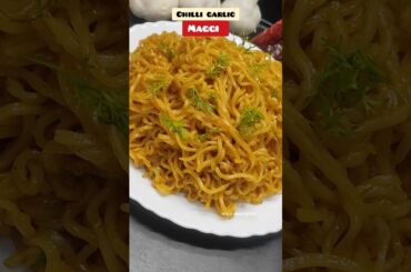 chilli garlic Maggi 🤤👌@minitvrenuskitchen #maggi#garlicmaggi #chillimaggi