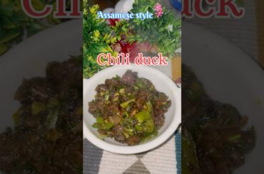 Spicy. Smoky. Assamese Chili Duck 🔥🦆Real taste, no shortcuts.