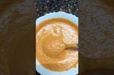 Perfect for pasta,pizza&dips   homemade red well pepper sauce #creamysauce #ytshorts #viral #trend