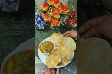 Tasty Matar Puri Recipe 🤔#shorts #viralshorts #trendingshorts