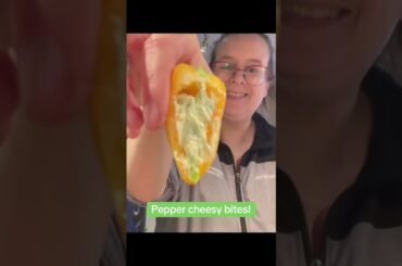 Pepper cheesy bites #Pepper #Cheesy #Recipe #Easy #Delicious ￼￼