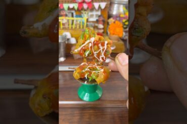 miniature dhamakedar mirchi pakoda ✨😋🥰 #miniaturecooking #mirchpakoda #shorts