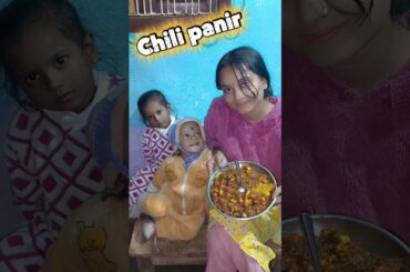 Village style chili panir 😋🤤😀/#minivlog #shorts