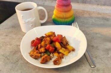 Warm Chicken & Bell Pepper Salad | Juicy, Colorful & Easy Skillet Recipe