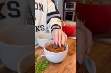 WINTER STORM CHILI✨