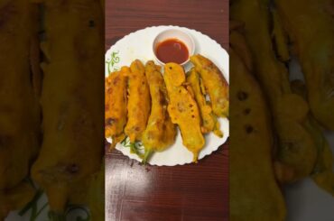 Chilli pokoda#mirchi pokada#shorts#viral#trending#shortsvideo#trendingshorts#viralvideo#video#reels