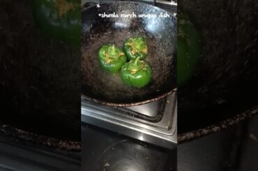 shimla mirch new unique dish shimla mirch Mein Shimla kyon nahin dikhta batow mujhe sab log 😝