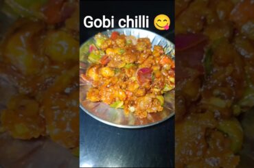 Gobi chilli recipe #food #recipe #ytshorts #cooking #foodie #shorts