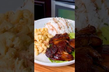 Hawaiian BBQ Chicken Macaroni Salad Recipe (Better than Takeout!) #shorts